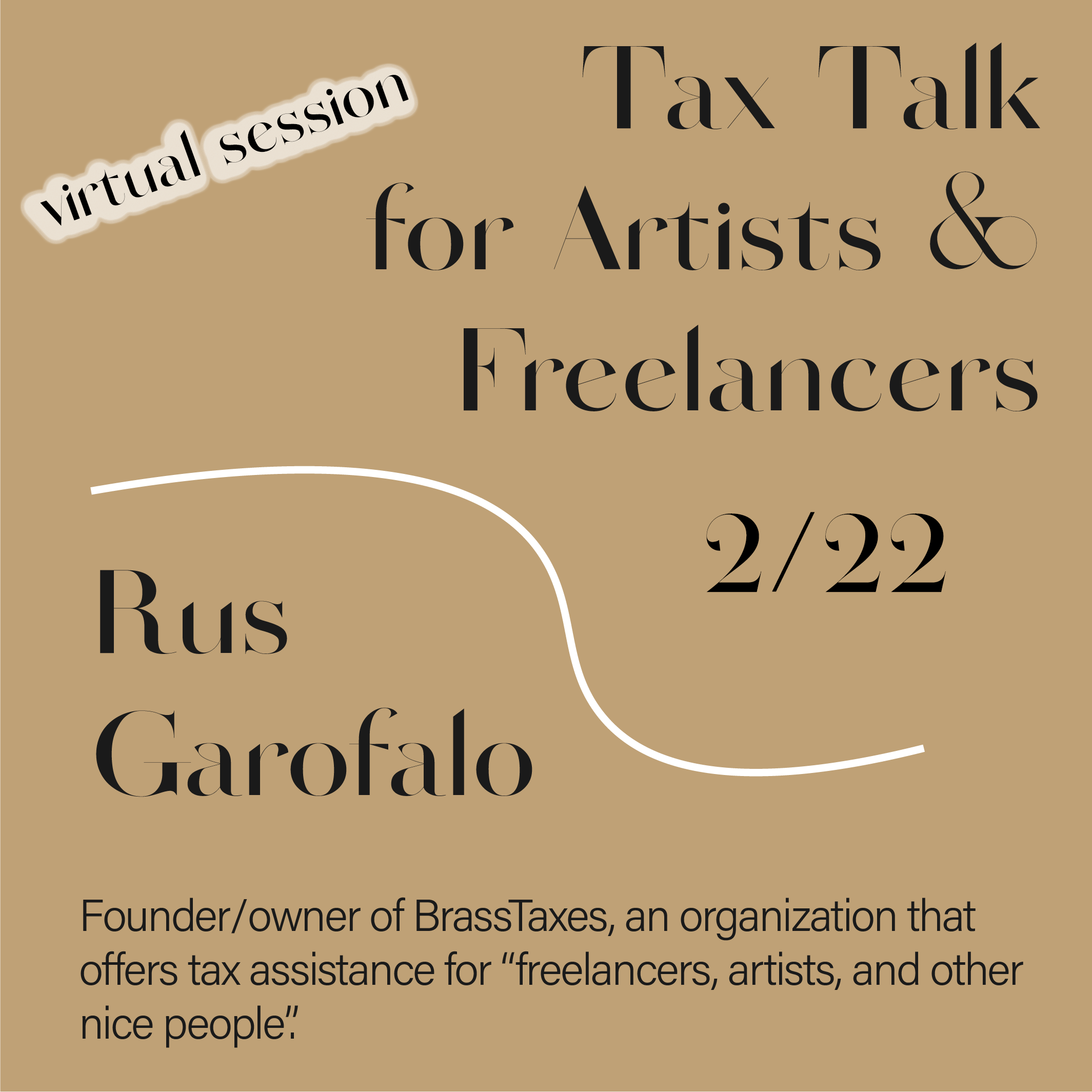 Emerge Digital: Tax Talk for Artists and Freelancers — The Luminary